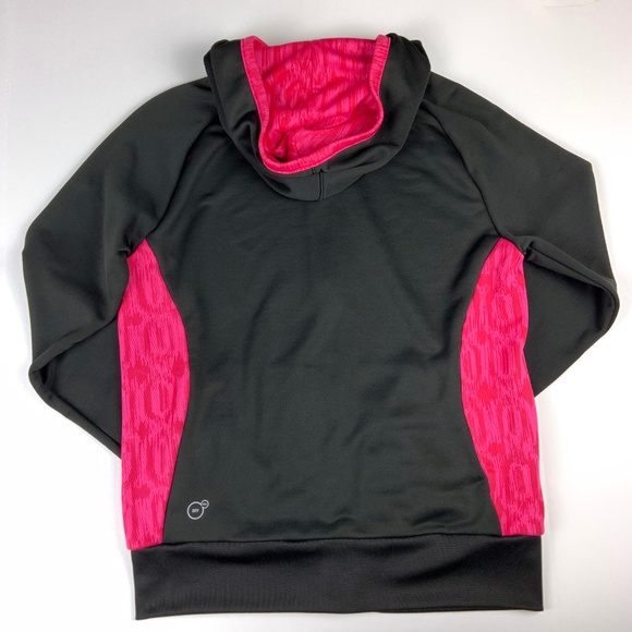 Puma Kids Jacket - Black and Pink - Picture 6 of 7